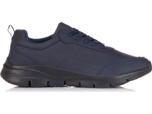 Zak Shoes Ανδρικά Sneakers Μαύρα Navy Μπλε SD04011