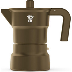 Pezzetti Moka Solid Express Sideral Luxury Μπρίκι Espresso 3Cups Καφέ