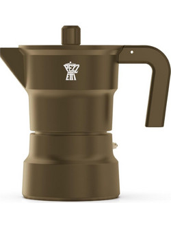 Pezzetti Moka Solid Express Sideral Luxury Μπρίκι Espresso 3Cups Καφέ