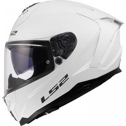 LS2 FF817 Challenger II Gloss White Κράνος Μηχανής Full Face 1500gr