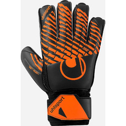 Uhlsport Soft Resist+ Flex Frame Γάντια Τερματοφύλακα Μαύρα Πορτοκαλί 101138901