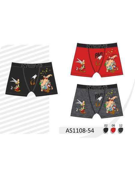 KYBBVS Asterix Obelix Ανδρικά Μποξεράκια Σετ 3Pack 1108-54