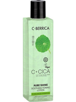 Natura Siberica C+Cica C-Berrica Pure Shine Soothing Ενυδατική Λοσιόν Τόνωσης Προσώπου 150ml