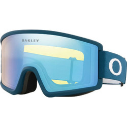 Oakley Target Line M OO7121-10 Μάσκα Σκι & Snowboard Ενηλίκων Μπλε Μπορντό Μωβ με Φιμέ Φακό Μπλε