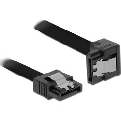 Powertech CAB-W050 Καλώδιο Σκληρού Δίσκου 7-Pin SATA III to 7-Pin SATA III 0.5m Black