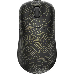 White Shark Aero WGM-5015 Ασύρματο Gaming Ποντίκι 5000 DPI Black Golden