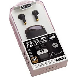 Gjby CA-139 Ακουστικά Bluetooth In Ear Black