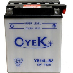 Oyek Μπαταρία Μοτοσυκλέτας YB14L-B2 14Ah