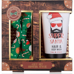 Beauty Hall Super Santa Hair & Body Wash 100ml + Bow Ties