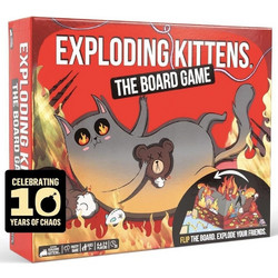 Exploding Kittens The Board Game Επιτραπέζιο Παιχνίδι 7+ Ετών για 2-6 Παίκτες