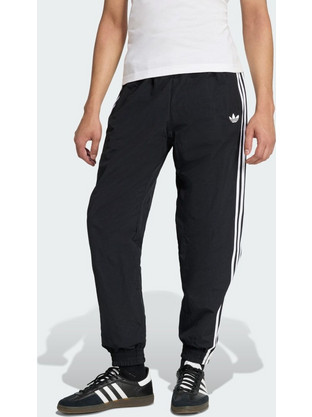Adidas Ανδρικό Παντελόνι Φόρμας με Λάστιχο Μαύρο KE1371