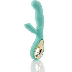 Zenn G-Spot & Clit Fun Vibrator Δονητής Rabbit Πράσινος