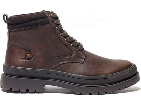 Devergo Perry Ανδρικά Αρβυλάκια Δερμάτινα Καφέ DE24FW6050PU