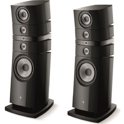 Focal Grande Utopia EM Evo Ζεύγος Ηχείων Hi-Fi Δαπέδου 4 Δρόμων Black Lackuer
