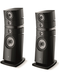 Focal Grande Utopia EM Evo Ζεύγος Ηχείων Hi-Fi Δαπέδου 4 Δρόμων Black Lackuer