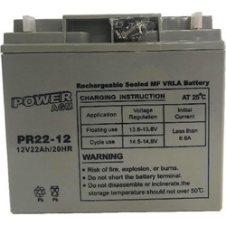 Poweragm PR22-12 Μπαταρία VRLA-AGM 12V 22Ah