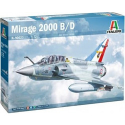 Italeri Mirage 2000 B/D Συναρμολογούμενο Πλαστικό Μοντέλο Αεροπλάνου 1:72
