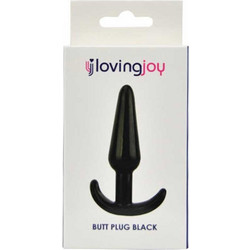 Loving Joy Butt Πρωκτική Σφήνα 11cm Μαύρη