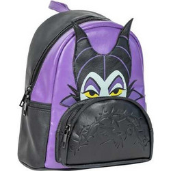 Cerda Disney Villains Maleficent Σχολική Τσάντα Πλάτης Μωβ Μαύρη 2100005192