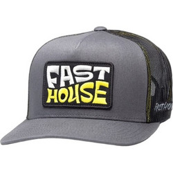 Fasthouse Utopia Ανδρικό Καπέλο Jockey με Δίχτυ Snapback Υφασμάτινο Ανθρακί 600031-07