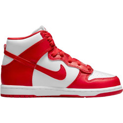 Nike Dunk High Παιδικά Sneakers Μποτάκια Λευκά Κόκκινα DD2314-106