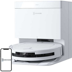 Ecovacs T50 Pro Omni Σκούπα Ρομπότ για Σκούπισμα & Σφουγγάρισμα με Χαρτογράφηση και Wi-Fi White