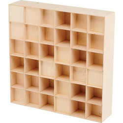 Hofa-Akustik Ηχοαπορροφητικό Πάνελ 50x50x11cm 1τμχ Φυσικό Ξύλο