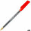 Staedtler Stick 430 Στυλό Διαρκείας 1mm Κόκκινο 50τμχ