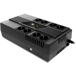 Njoy Token 600 UPS Line Interactive 600VA 360W με 8 Πρίζες Schuko