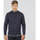 Double Ανδρική Ζακέτα Πλεκτή με Φερμουάρ Navy Μπλε KNIT-8021A