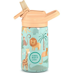 Cool Bottles Άγρια Παρέα Παιδικό Παγούρι Ανοξείδωτο Πολύχρωμο 350ml