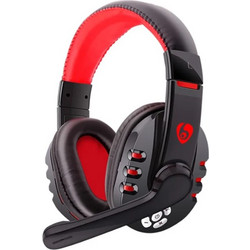 Ovleng V8-1 Ασύρματο Gaming Headset Over Ear Black Red