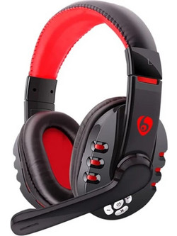 Ovleng V8-1 Ασύρματο Gaming Headset Over Ear Black Red
