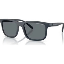 Armani Exchange AX4145S 839980 Ανδρικά Γυαλιά Ηλίου Τετράγωνα Κοκάλινα Μαύρα με Μαύρο Φακό