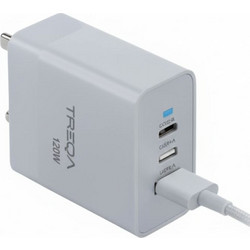 Treqa CH-652 Φορτιστής χωρίς Καλώδιο με Θύρα USB-A & 2 Θύρες USB-C 120W Power Delivery