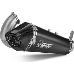 MIVV Delta Race Τελικό Εξάτμισης για Ducati Streetfighter V2 με Σιγαστήρα Black
