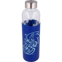 Stor Sonic the Hedgehog Παιδικό Παγούρι Γυάλινο Μπλε 585ml