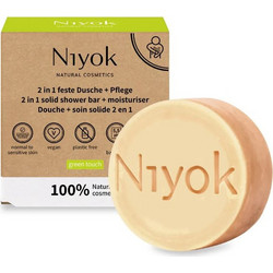 Niyok Green Touch Σαμπουάν & Conditioner για Επανόρθωση για Ξηρά Μαλλιά 80gr