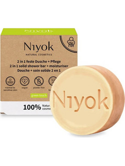 Niyok Green Touch Σαμπουάν & Conditioner για Επανόρθωση για Ξηρά Μαλλιά 80gr