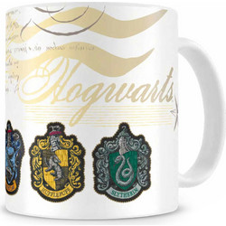 SD Toys Harry Potter Hogwarts Crest Houses Mug