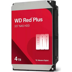 Western Digital Red Plus 4TB HDD Σκληρός Δίσκος 3.5" SATA 3 5400rpm με 128MB Cache WD40EFZZ