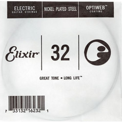 Elixir Strings Optiweb Χορδή Ηλεκτρικής Κιθάρας Nickel Plated Steel 32"