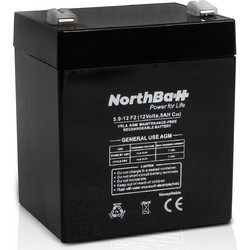 Northbatt F2 Μπαταρία VRLA-AGM 12V 5Ah