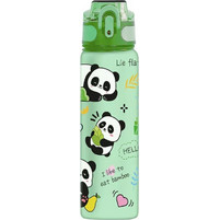 iDrink Panda Παιδικό Παγούρι Πλαστικό Πράσινο 750ml