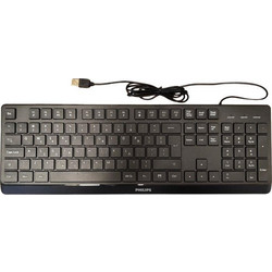 Philips SPK6238 Black Πληκτρολόγιο