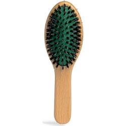 IDC Institute Double Bristle Mini Βούρτσα Μαλλιών για Ξεμπέρδεμα Μπεζ