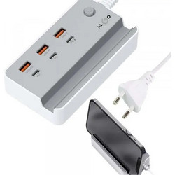 KLGO HB-100 USB Hub με 6 Θύρες & Εξωτερική Παροχή Ρεύματος