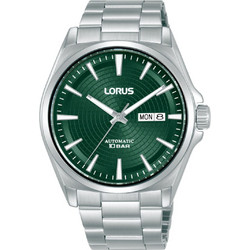 Lorus Ανδρικό Ρολόι Αυτόματο με Ασημί Μεταλλικό Μπρασελέ RL413CX9