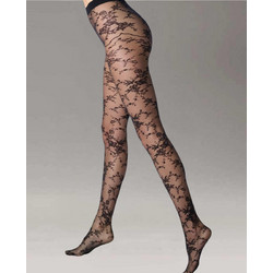 Oroblu Seductive Lace Καλσόν 20 Den Floral Μαύρο 23514
