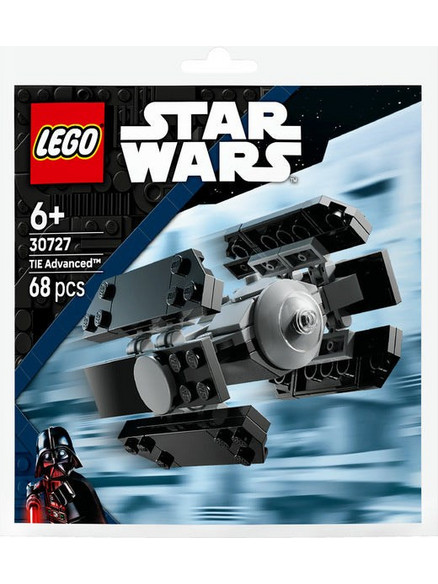 Lego Star Wars TIE Advanced Mini Build για 6+ Ετών 30727